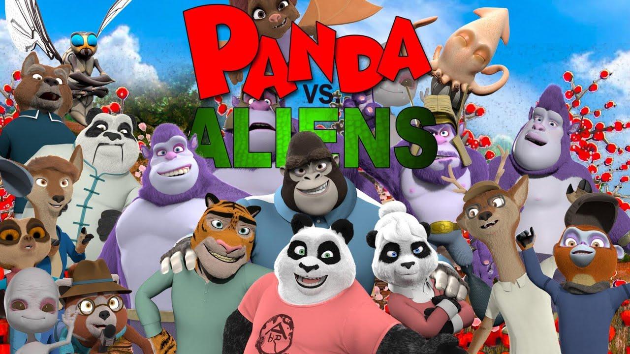 فيلم Panda Vs. Aliens 2021 مترجم كامل HD اونلاين