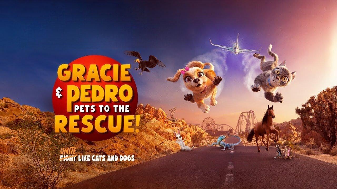 فيلم Gracie and Pedro: Pets to the Rescue 2024 مترجم كامل HD اونلاين