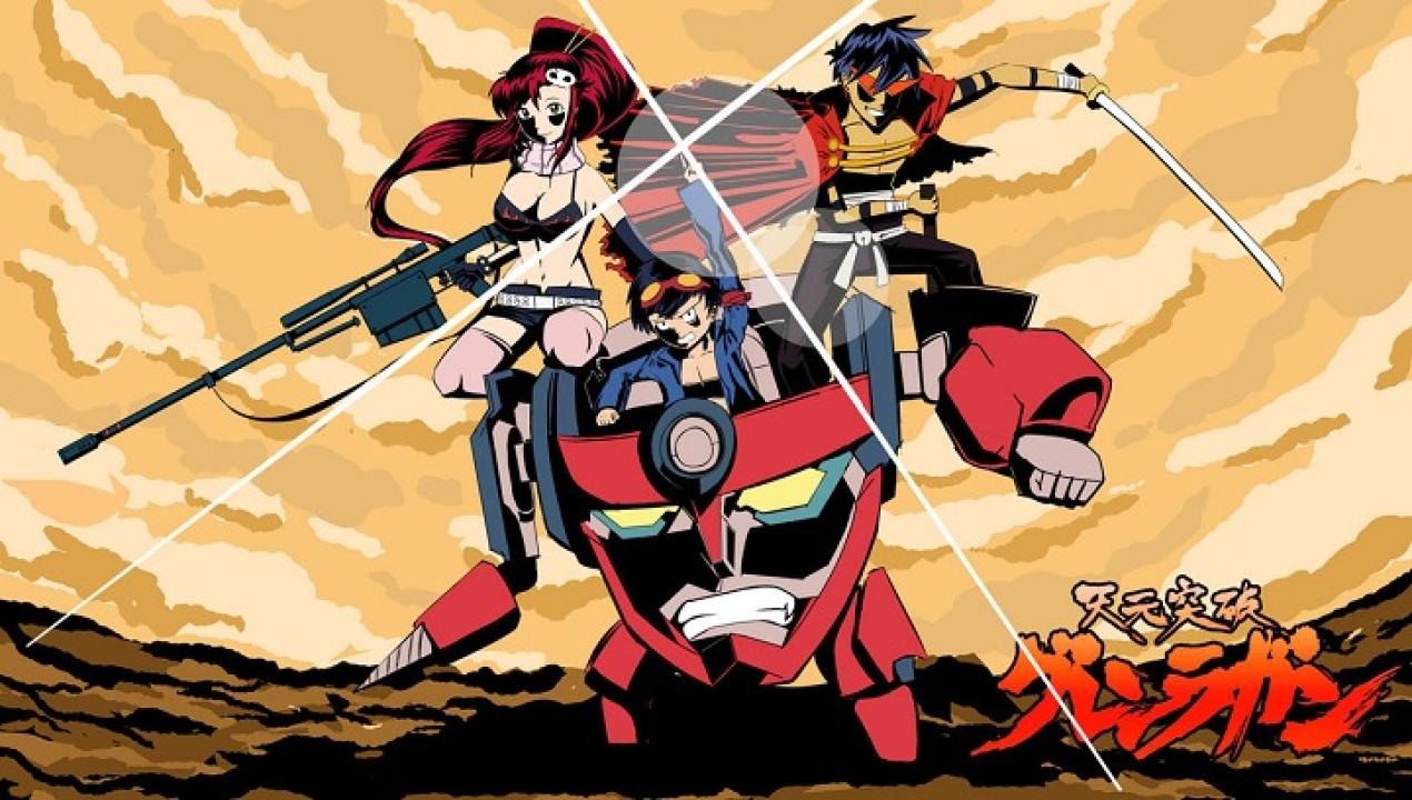 انمي Gurren Lagann الحلقة 17 السابعة عشر مترجمة اونلاين