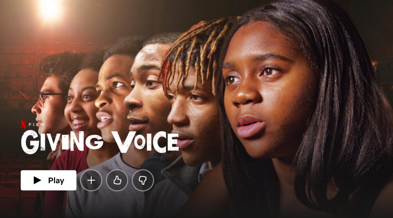 فيلم Giving Voice 2020 مترجم كامل HD اونلاين