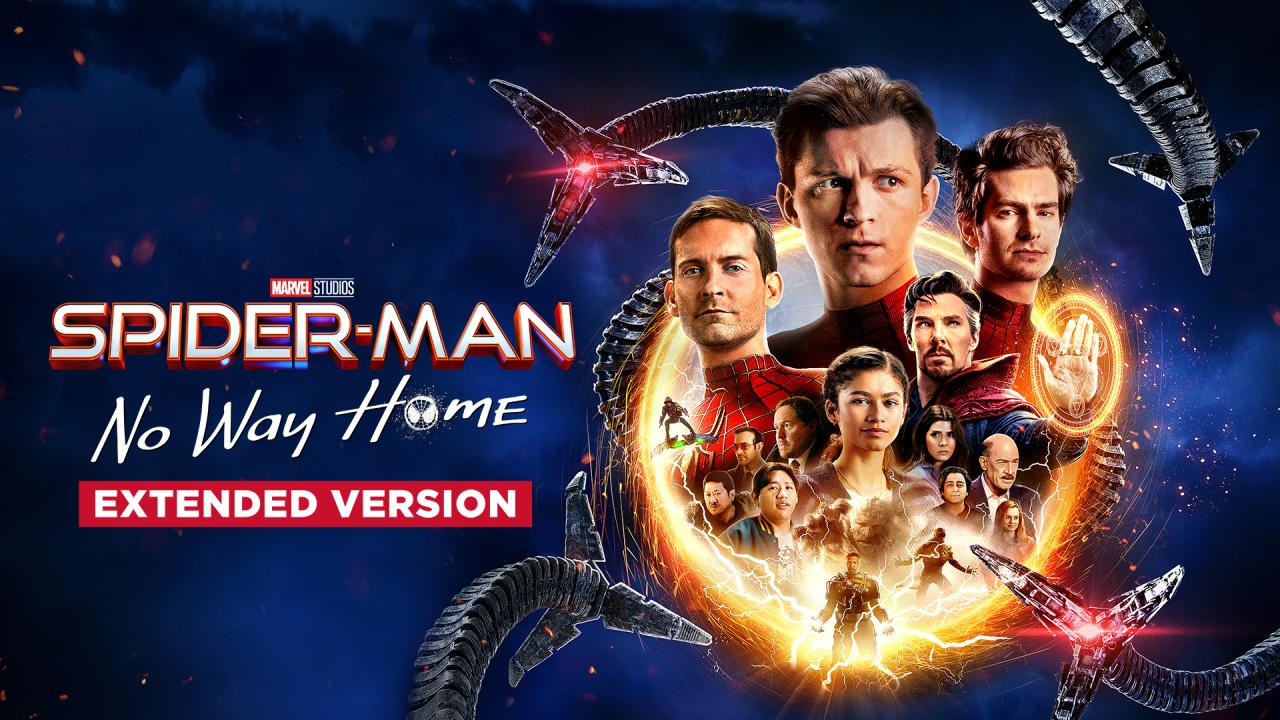 فيلم Spider-Man: No Way Home Extended Version 2022 مترجم كامل HD اونلاين